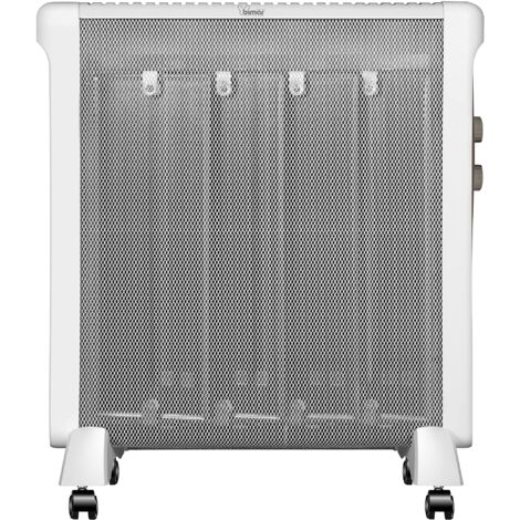Bimar HC511 Termoconvettore in Mica a Basso Consumo, Stufa elettrica con 2 Potenze di Riscaldamento, Termostato Regolabile, Silenzioso e Trasportabile