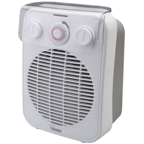 Bimar HF196 Termoventilatore Fan Heater 2000W Bianco e Grigio