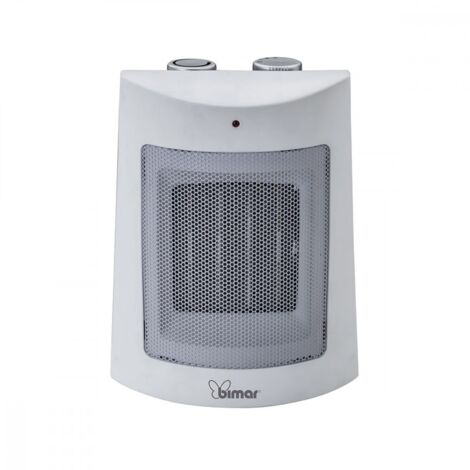 Bimar HP108 Stufetta Elettrica Alogena da Interno 1500W Grigio-Bianco