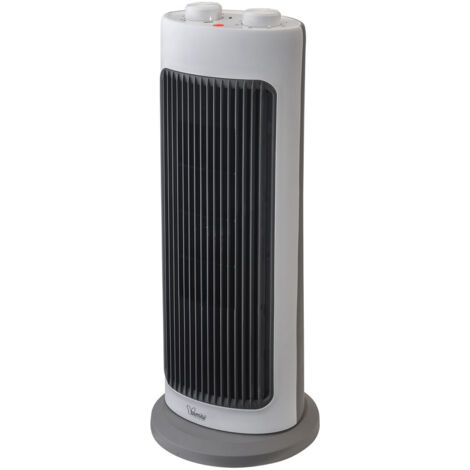 Bimar HP128 stufetta elettrica Interno Grigio, Bianco 2000 W Riscaldatore ambiente elettrico con ventilatore