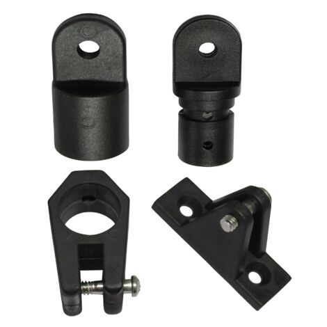 Bimini Top Canopy Tube Fittings (Nylon End Cap Fixing Bracket)