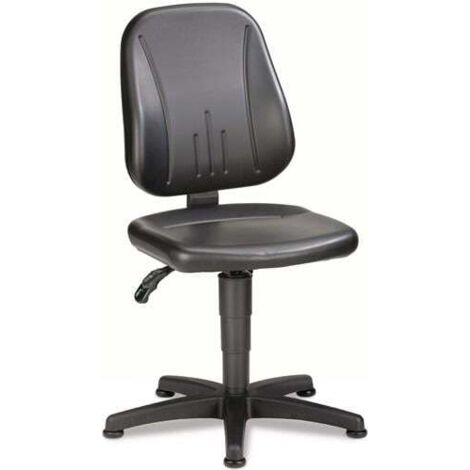 Bimos Arbeitsstuhl 9650-0551 Unitec 1 Sitzhöhe 440-620 mm, mit Gleiter, Kunstleder
