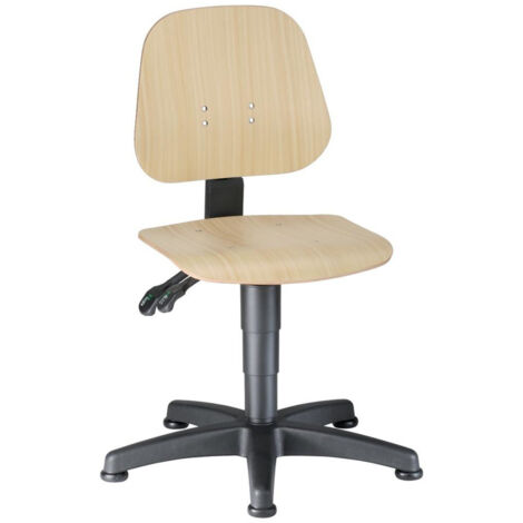 Bimos Arbeitsstuhl 9650-2000 Unitec 1 Sitzhöhe 440-620 mm mit Gleiter, Integrals