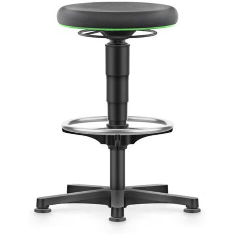 bimos Drehhocker Supertect Sitzhöhe 530 - 750 mm mit Gleiter und Fußring