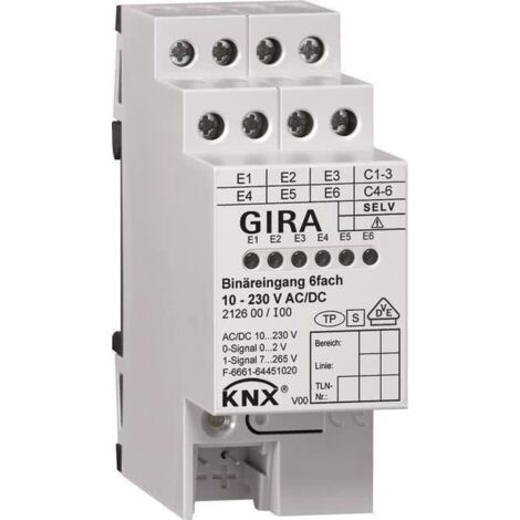 Binäreingang 6f. KNX 10-230V AC/DC 212600 (212600)