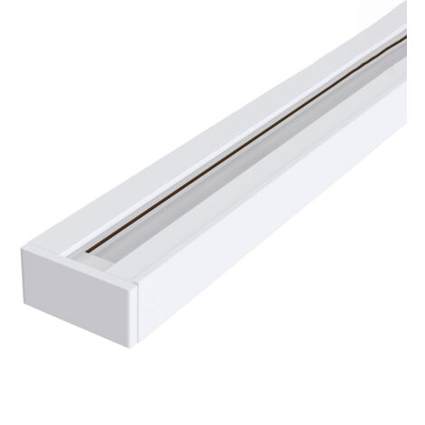 Binario Busbar Trunkings Unity In Alluminio Bianco 1 Metro