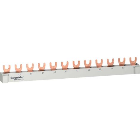 Binario di fase Schneider Electric r9xfh112 1p 63A 12 moduli