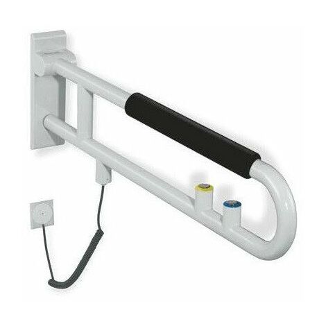Binario di supporto incernierato SERIE 801 versione orientabile, / FKT giallo 700mm grigio chiaro