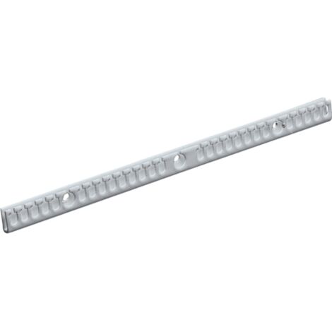 Binario gestione cavi Hager vz408 metallo 23,5 cm 0,8 cm