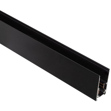 Binario Magnetico 20mm a Superficie 48V 1m Nero