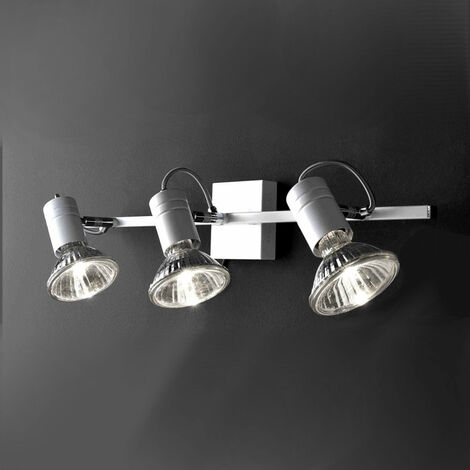 Faretto spot moderno a led PINO 3 Illuminando parete soffitto