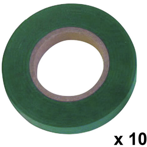 Bindeband 11 x 0,15 mm. x 26 Meter Grün (Packung mit 10 Rollen)