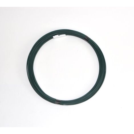 Bindedraht für Maschendrahtzaun grün 1,4 mm x 25 m