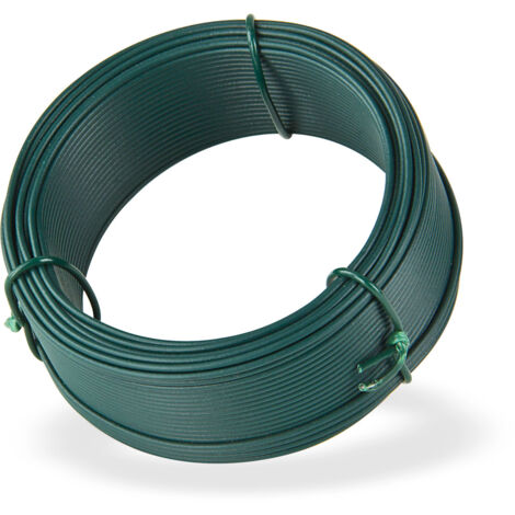 Bindedraht grün 25 m x 1,4 mm Wickeldraht Basteldraht Blumendraht