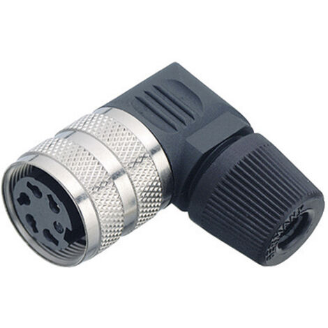 binder 09-0138-70-04 Rundstecker Stecker, gewinkelt Gesamtpolzahl: 4 Serie (Rundsteckverbinder): 682