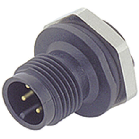 binder 09-0433-87-05 Sensor-/Aktor-Einbausteckverbinder M12 Stecker, gerade  Polzahl Sensoren: 5 1 S