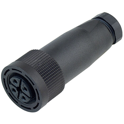 binder 09-0440-10-04 Sensor-/Aktor-Steckverbinder, unkonfektioniert M18 Buchse, gerade  Polzahl Sens
