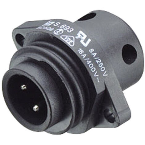 binder 09-4223-00-04 Rundstecker Stecker, Einbau Gesamtpolzahl: 3 + PE Serie (Rundsteckverbinder): 6