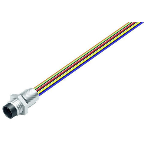 binder 76 6019 0118 00012-0200 Sensor-/Aktor-Steckverbinder, konfektioniert M8 Stecker, Einbau verti
