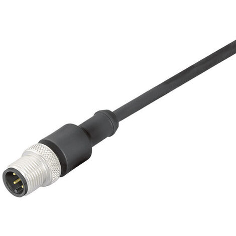 binder 79-3429-33-04 Sensor-/Aktor-Steckverbinder, konfektioniert M12 Stecker, gerade 2.00 m Polzahl