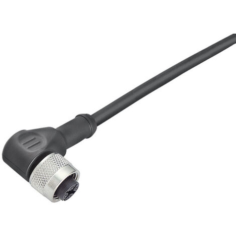 binder 79-3434-33-04 Sensor-/Aktor-Steckverbinder, konfektioniert M12 Buchse, gewinkelt 2.00 m Polza