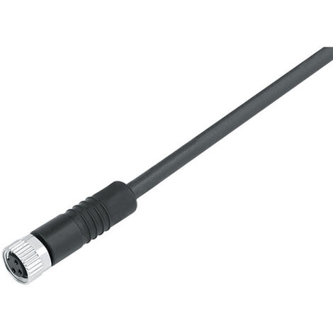binder 79 3808 52 08 Sensor-/Aktor-Steckverbinder, konfektioniert M8 Buchse, gerade 2.00 m Polzahl S