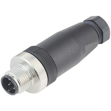 binder 99-0537-14-05 Sensor-/Aktor-Steckverbinder, unkonfektioniert M12 Stecker, gerade  Polzahl Sen