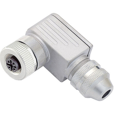 binder 99-1436-824-05 Sensor-/Aktor-Steckverbinder, unkonfektioniert M12 Buchse, gewinkelt  Polzahl