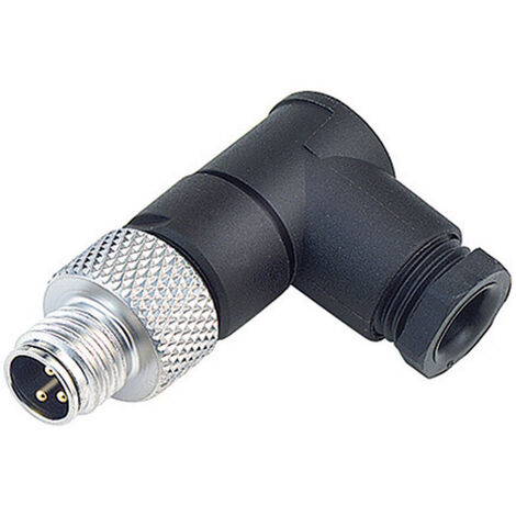 binder 99-3385-00-03 Sensor-/Aktor-Steckverbinder, unkonfektioniert M8 Stecker, gewinkelt  Polzahl S