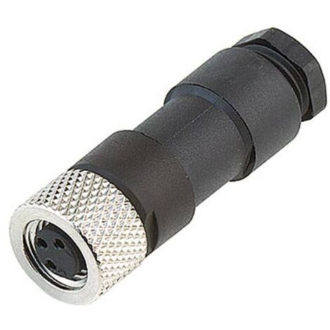 binder 99-3400-00-03 Connettore non confezionato per sensore o attuatore M8 Presa dritta Numero di poli: 3 1 pz.