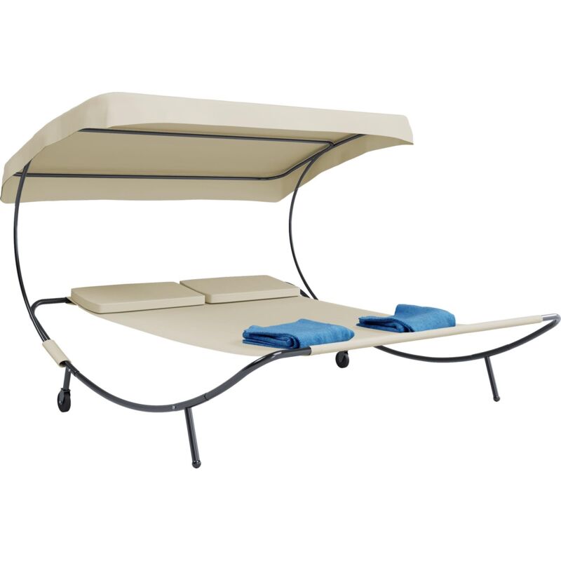 Séjour solaire Bindox h. 137 x l. 180 x p. 200 cm Crème