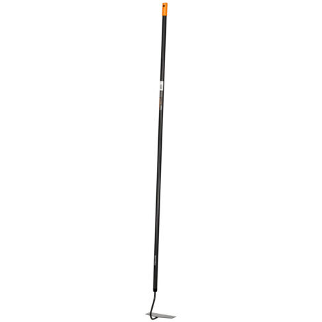 Fiskars – Binette Solid – Manche aluminium léger – Lame en acier au carbone trempé – Largeur de tête 16 cm pour binage efficace