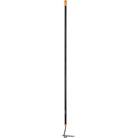 Fiskars Binette, Longueur: 155 cm, Largeur: 16 cm, Tête en acier/Manche en aluminium, Noir/Orange, Solid, 1016035