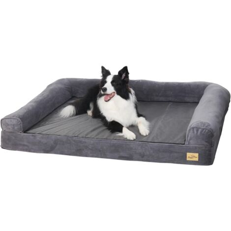 BingoPaw Sofá Cama para Perro Ortopédica Colchón de Esponja para Perro