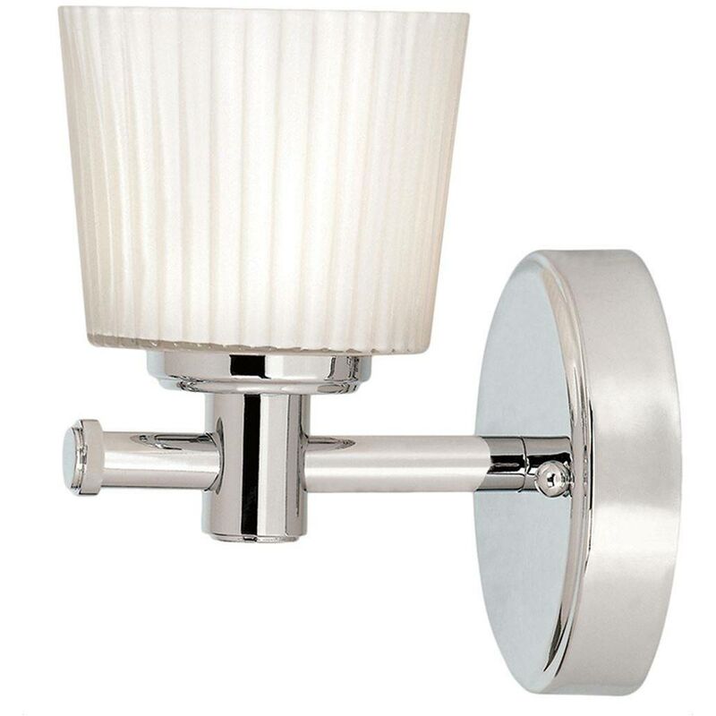 Elstead Lighting - Elstead Binstead - 1 Light Bathroom Wall Light Polished Chrome IP44, G9