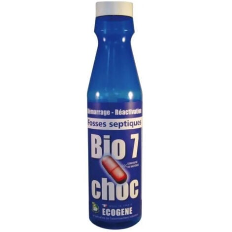 AB7 INDUSTRIE BIO 7 choque para fosa séptica 375 g.