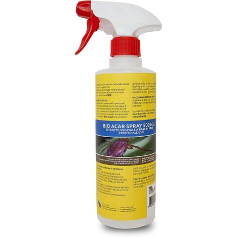 Bio ALT BIO ACAR SPRAY Insetticida biologico acari ragnetto rosso 500 ML 500 ml spray pronto uso