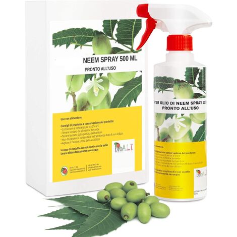 Insetticida naturale per piante spray pronto uso 500 ml ueber