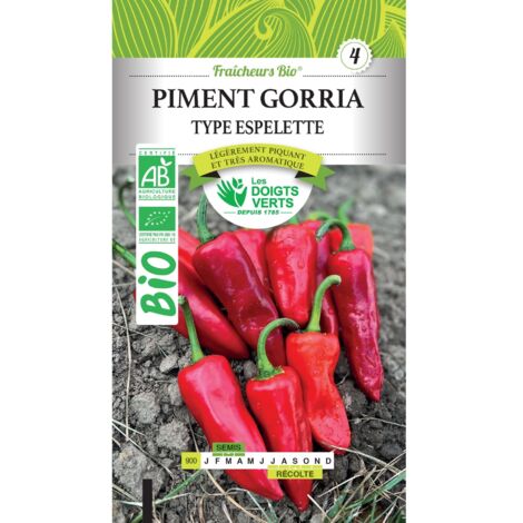 BIO Gorria-Chilisamen Die Grünen Finger