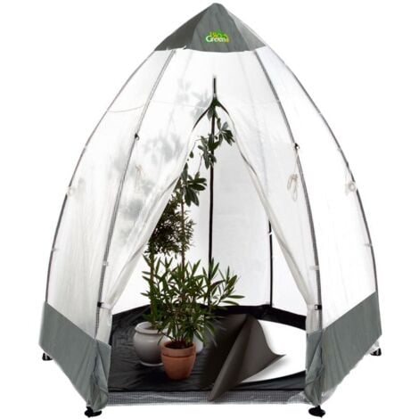 BIOGREEN Bio Green Überwinterungszelt Tropical Island XL Ø 340 x 280 cm Schutzvlies