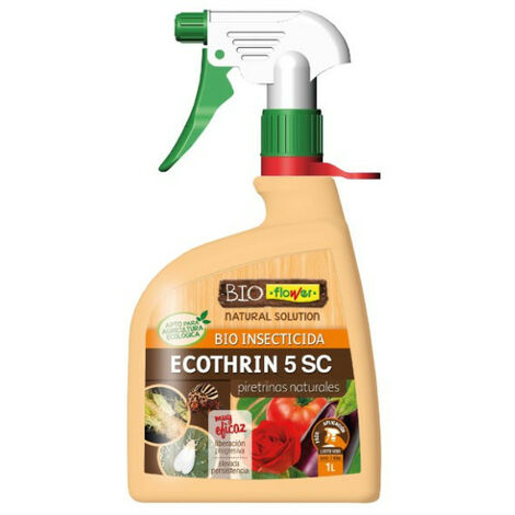 Bio Insecticida ecothrin 5SC 1L flower