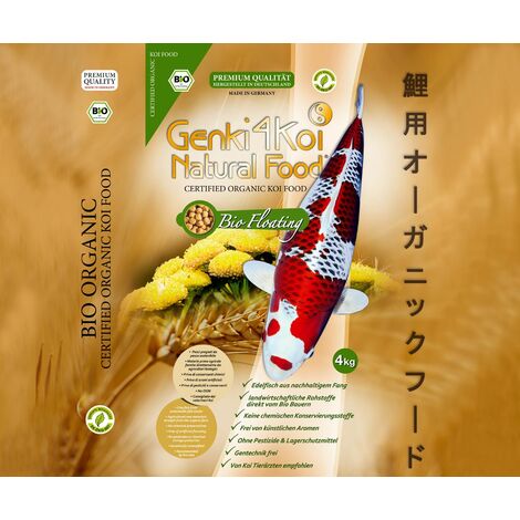 Medicated clearance koi food