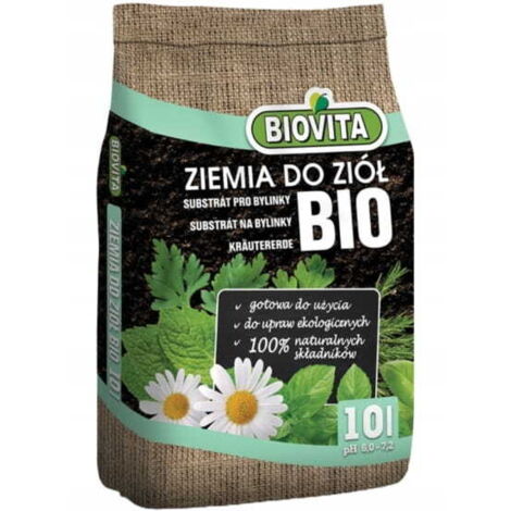 Bio Kräutererde 10L Fertigsubstrat