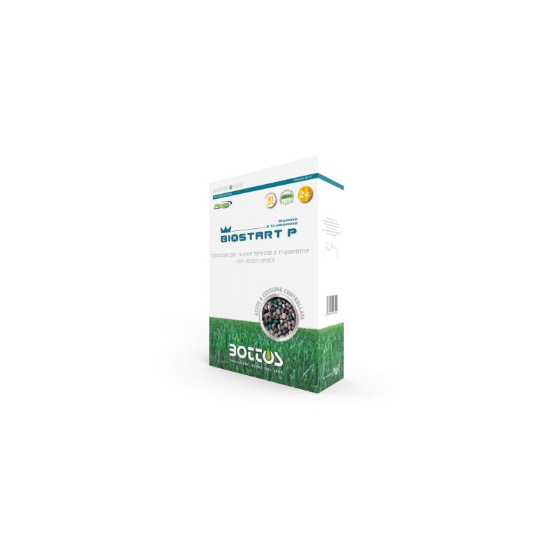 Bio Start 12 20 15 18 So3 Concime Prato Semine Trasemine Da 2 Kg Bo...