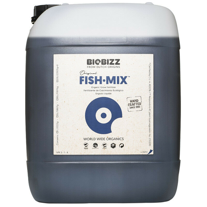 Fish Mix 10L Biobizz Engrais émulsion de poisson biologique