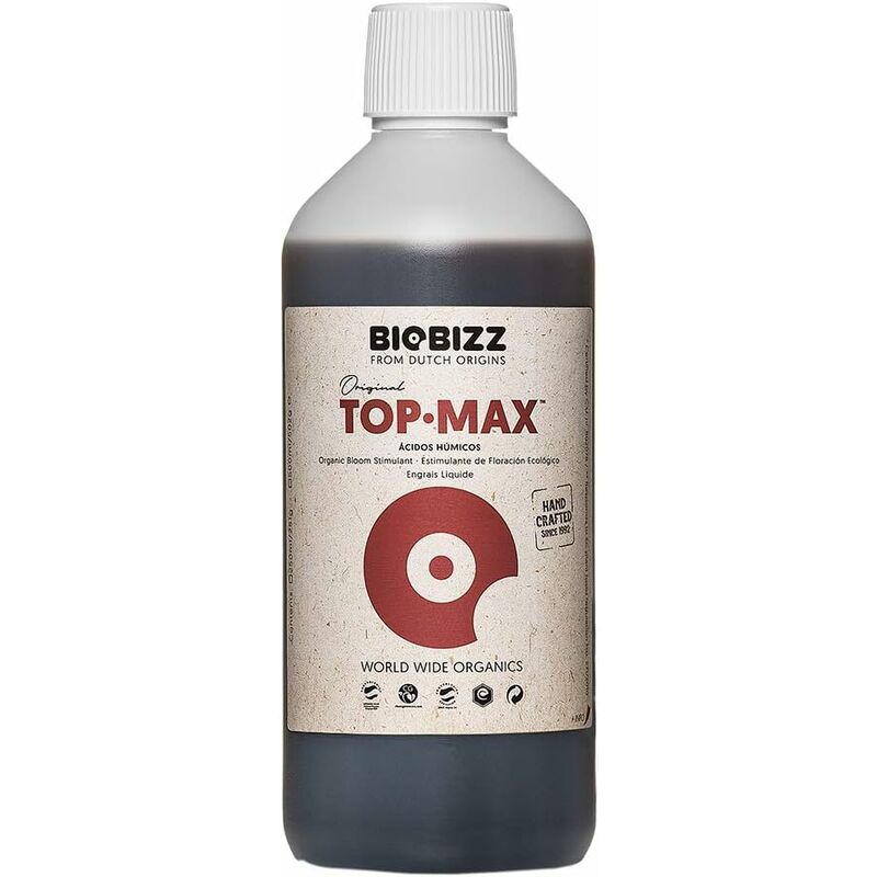 

Top Max (Ecologico) - Estimulador Floracion, Estimulador de raíces 500ml - Biobizz