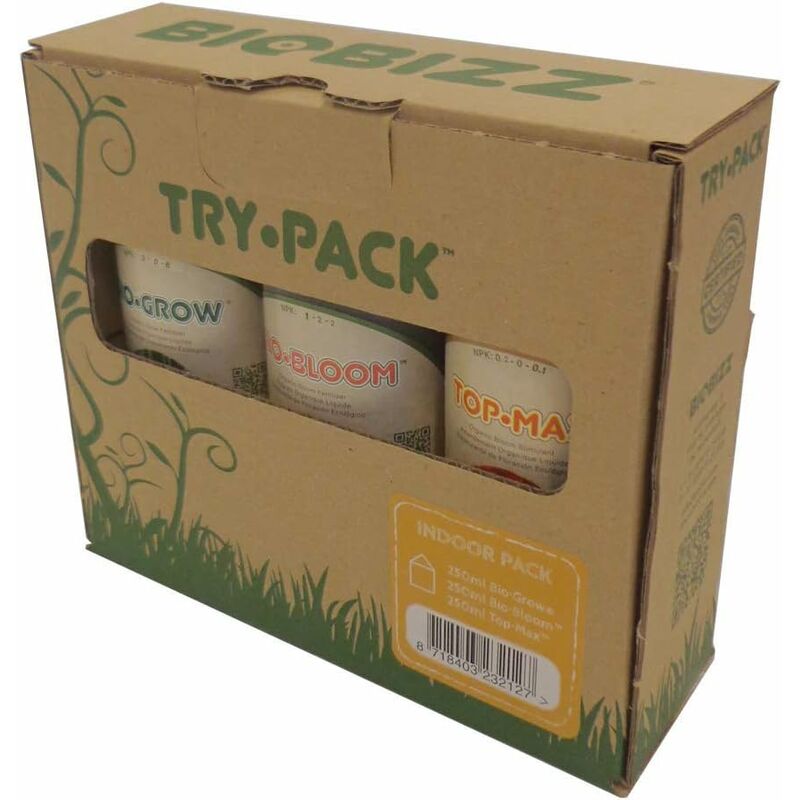 

Try · Pack Indoor - Biobizz