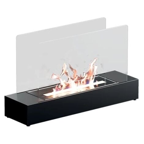 Biocamino da tavolo Tecno Air System mantova 35 x 60 x 20 cm 2,0 kw nero