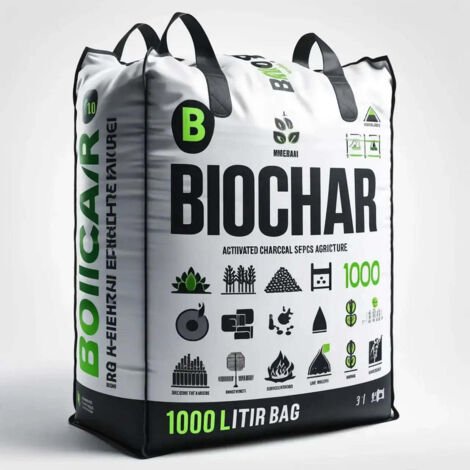 Biochar Carbon Actiforce / Saco 15 litros