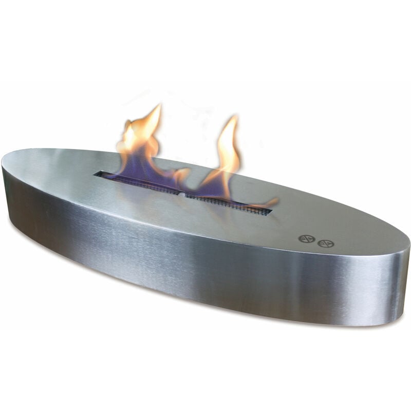 

Purline - Chimenea de etanol de sobremesa de 2000W en acero inoxidable